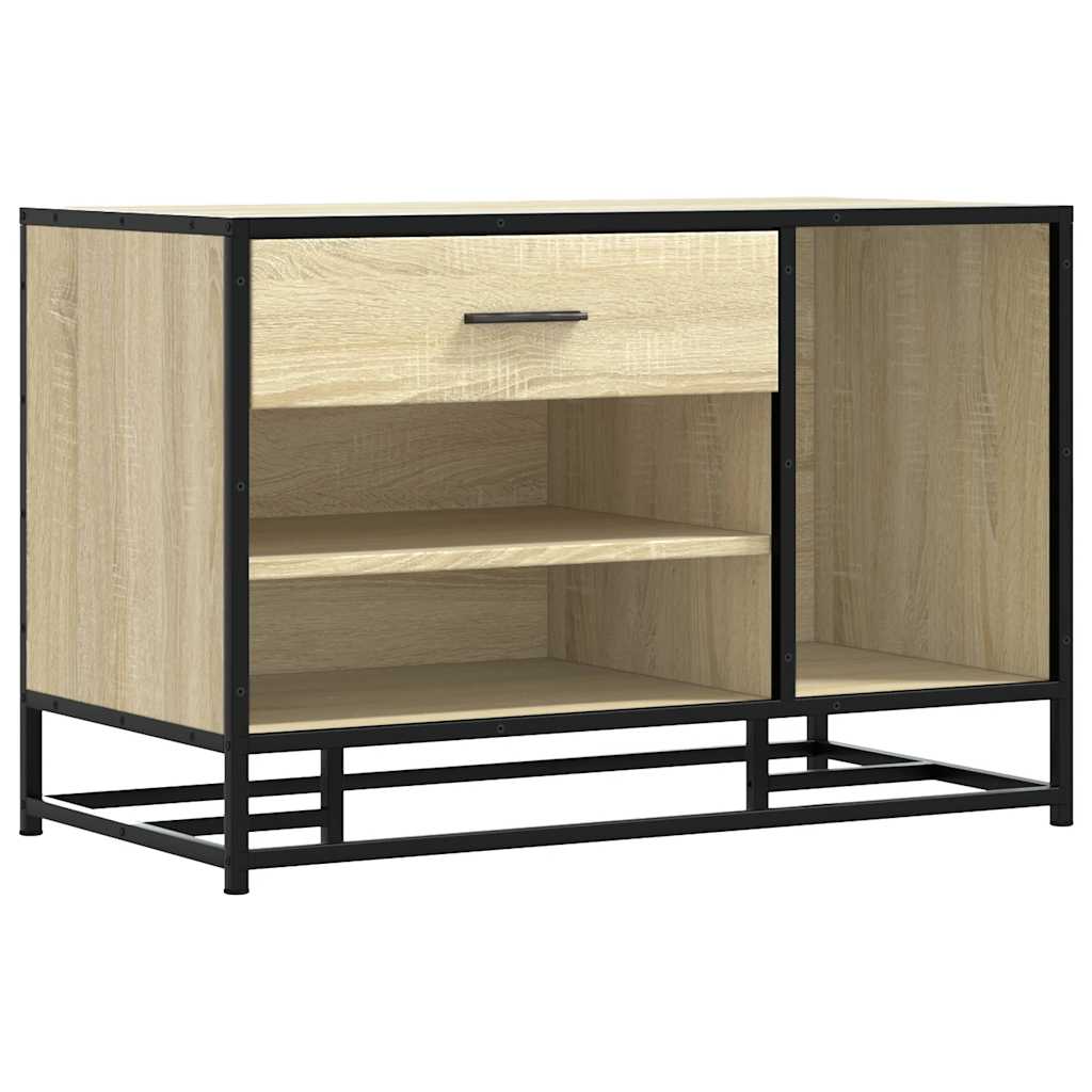 Πάγκος παπουτσιών  Sonoma Oak 80x40x53,5 cm