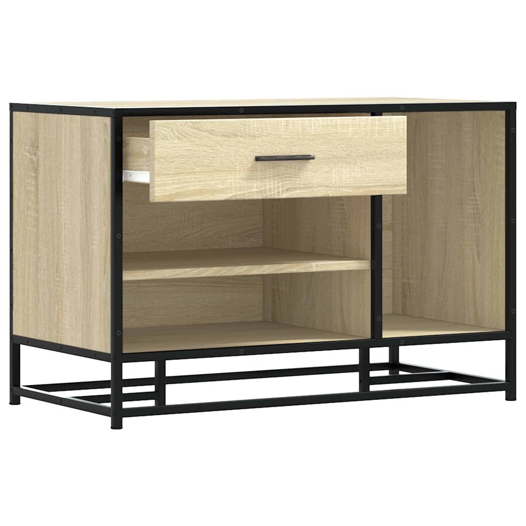 Πάγκος παπουτσιών  Sonoma Oak 80x40x53,5 cm