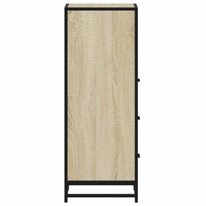 Ντουλάπι μπάνιου Sonoma Oak 35x37,5x100 cm Κατασκευασμένο ξύλο - Pakobazaar