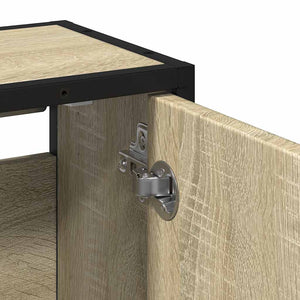 Ντουλάπι Καθρέφτη Μπάνιου Sonoma Δρυς 65 x 20 x 60 εκ. από Τεχνητό Ξύλο - Pakobazaar