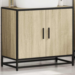 Ντουλάπι Νιπτήρα Μπάνιου Sonoma Δρυς 65 x 33 x 60 εκ. από Τεχνητό Ξύλο - Pakobazaar