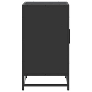 ντουλάπι νιπτήρα μπάνιου μαύρο 65x33x60 cm κατασκευασμένο ξύλο