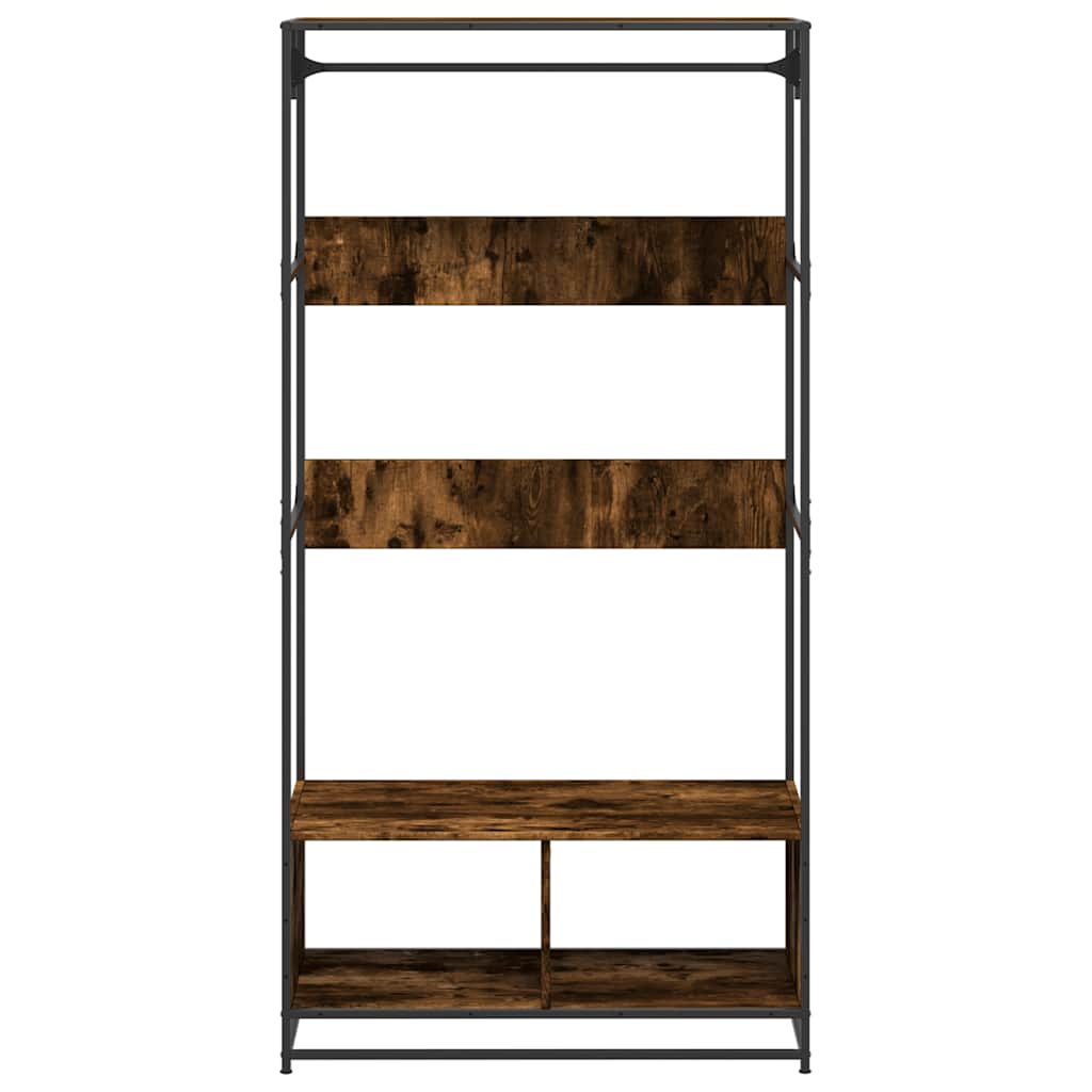 Ντουλάπα Καπνιστή Δρυς 90x50x180 εκ. από Επεξεργασμένο Ξύλο