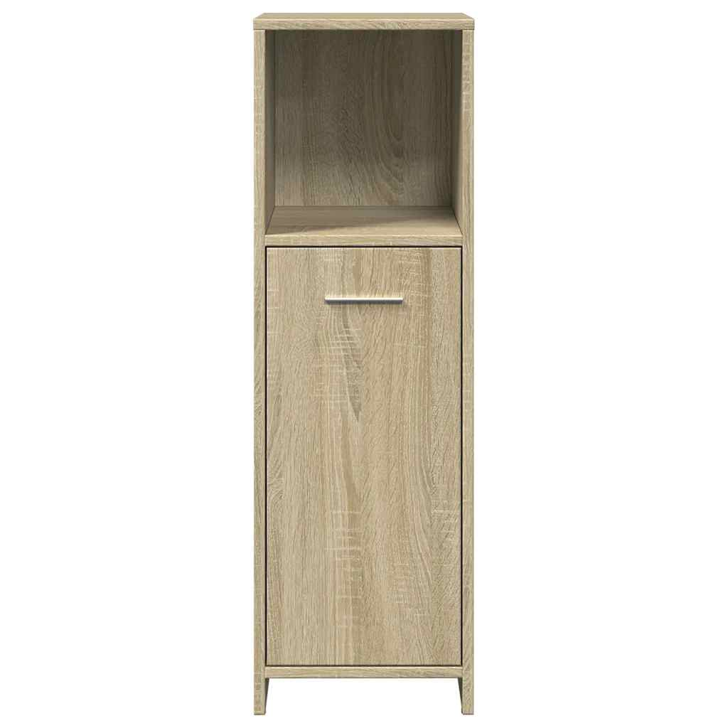 Στήλη Μπάνιου Sonoma Δρυς 30 x 30 x 95 εκ. Επεξεργασμένο Ξύλο