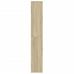 Στήλη Μπάνιου Sonoma Δρυς 30x30x183,5 εκ. Επεξεργασμένο Ξύλο