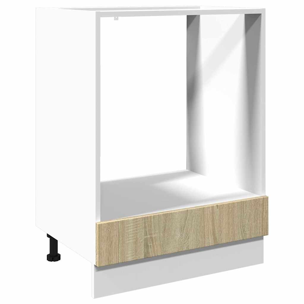 Ντουλάπι για Φούρνο Sonoma Δρυς 60x46x81,5 εκ. Επεξ. Ξύλο