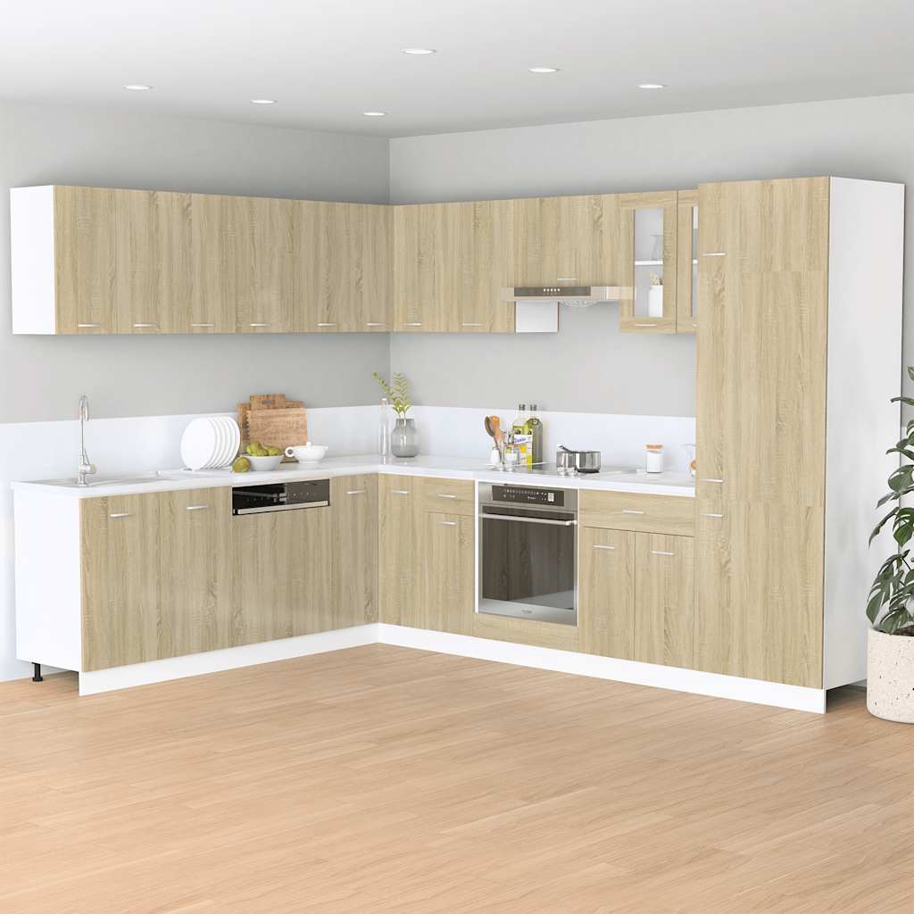 Ντουλάπι για Φούρνο Sonoma Δρυς 60x46x81,5 εκ. Επεξ. Ξύλο