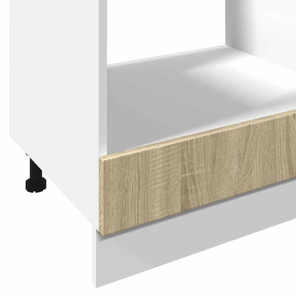 Ντουλάπι για Φούρνο Sonoma Δρυς 60x46x81,5 εκ. Επεξ. Ξύλο