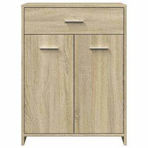 Ντουλάπι Μπάνιου Sonoma Δρυς 60 x 33 x 80 εκ. από Επεξ. Ξύλο - Pakobazaar