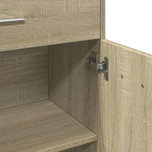 Ντουλάπι Μπάνιου Sonoma Δρυς 60 x 33 x 80 εκ. από Επεξ. Ξύλο - Pakobazaar
