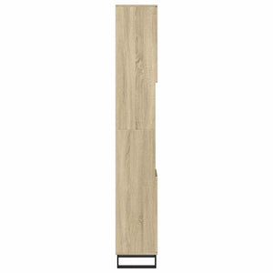 Ντουλάπι Μπάνιου Sonoma Δρυς 30x30x190 εκ. Επεξεργασμένο Ξύλο - Pakobazaar