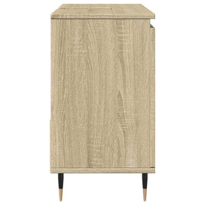 Ντουλάπι Νιπτήρα Μπάνιου Sonoma Δρυς 65x33x60 εκ. Επεξ. Ξύλο