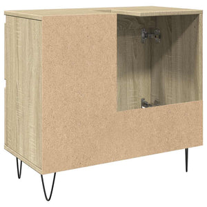 Ντουλάπι Μπάνιου Sonoma Δρυς 65x33x60 εκ. Επεξεργασμένο Ξύλο - Pakobazaar
