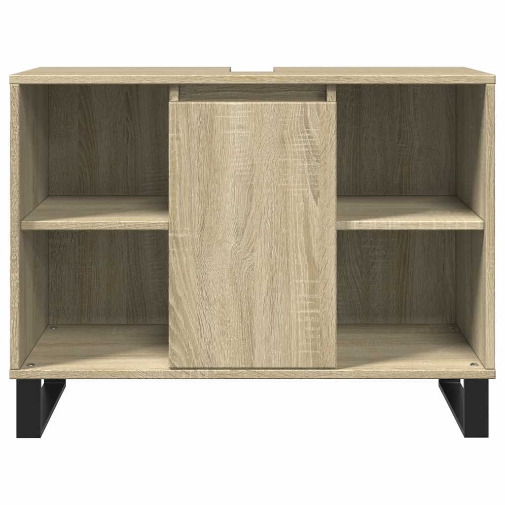 Ντουλάπι Μπάνιου Sonoma Δρυς 80 x 33 x 60 εκ. από Επεξεργ. Ξύλο