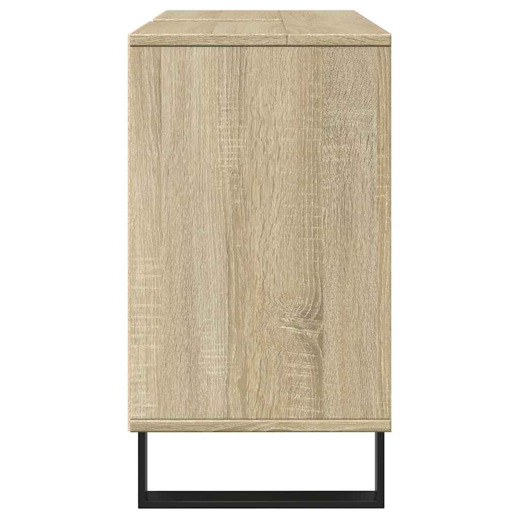Ντουλάπι Μπάνιου Sonoma Δρυς 80 x 33 x 60 εκ. από Επεξεργ. Ξύλο