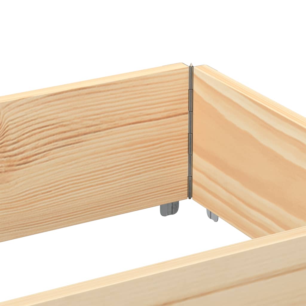 Ζαρντινιέρα Κήπου 150x50 εκ από Μασίφ Ξύλο Πεύκου - Pakobazaar