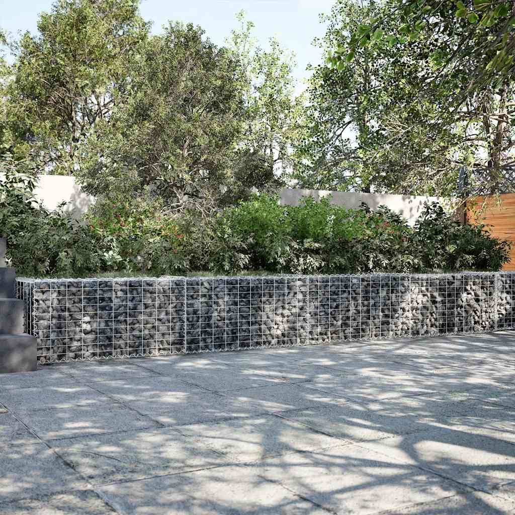 Συρματοκιβώτιο με Κάλυμμα 700x50x50 εκ. από Γαλβανισμένο Χάλυβα