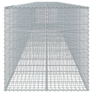 Συρματοκιβώτιο με Κάλυμμα 1100x100x100 εκ. Γαλβανισμένο Χάλυβα