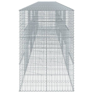 Συρματοκιβώτιο με Κάλυμμα 1000x100x150 εκ. Γαλβανισμένο Χάλυβα - Pakobazaar