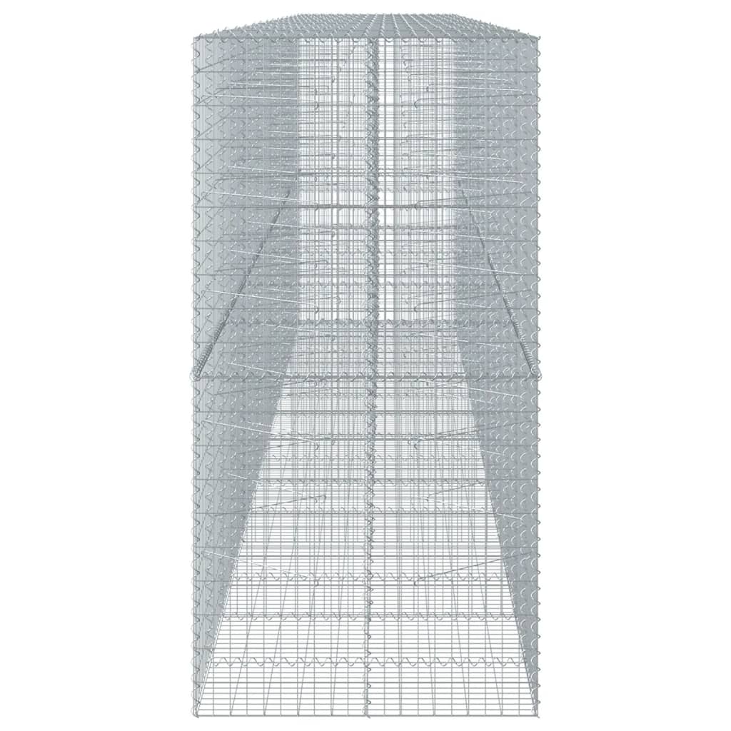 Συρματοκιβώτιο με Κάλυμμα 750x100x200εκ από Γαλβανισμένο Χάλυβα - Pakobazaar