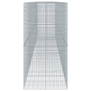 Συρματοκιβώτιο με Κάλυμμα 850x100x200εκ από Γαλβανισμένο Χάλυβα