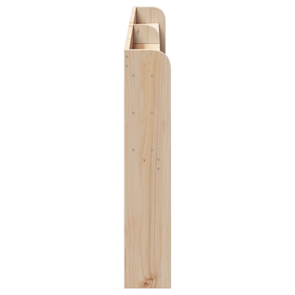 Κεφαλάρι με Ράφια 200 εκ. από Μασίφ Ξύλο Πεύκου