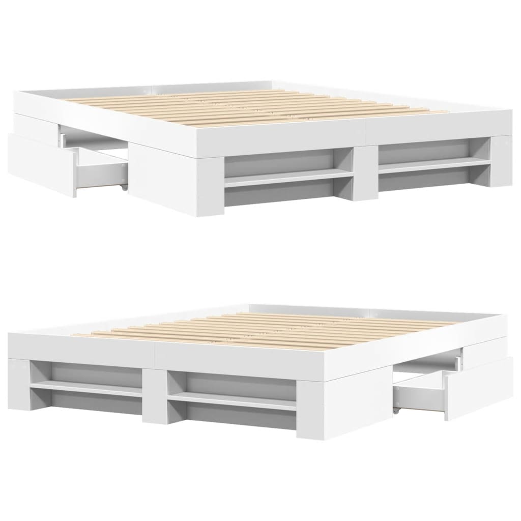 Πλαίσιο κρεβατιού χωρίς στρώμα 160x200 εκ. Επεξεργασμένο Ξύλο