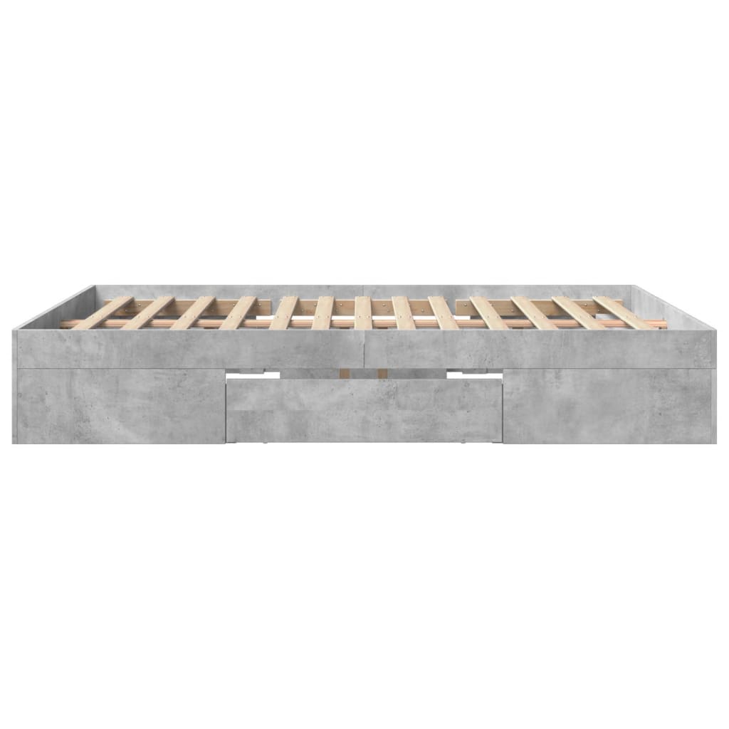 Πλαίσιο κρεβατιού χωρίς στρώμα 160x200 εκ. Επεξεργασμένο Ξύλο