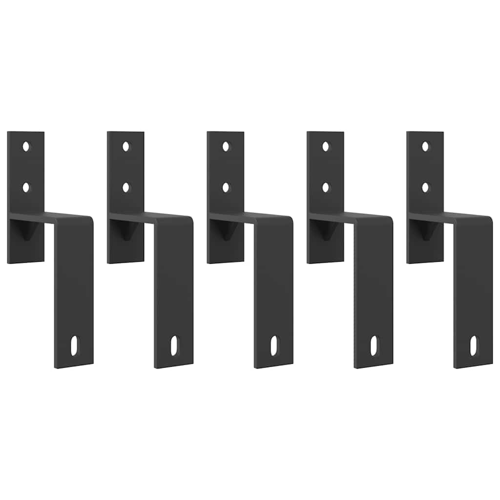 Μηχανισμός Συρόμενης Μεσόπορτας Μαύρος 183 εκ. Ατσάλινος