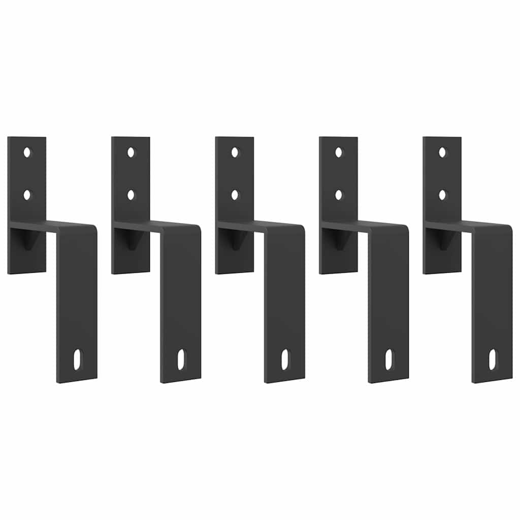 Μηχανισμός Συρόμενης Μεσόπορτας Μαύρος 183 εκ. Ατσάλινος - Pakobazaar