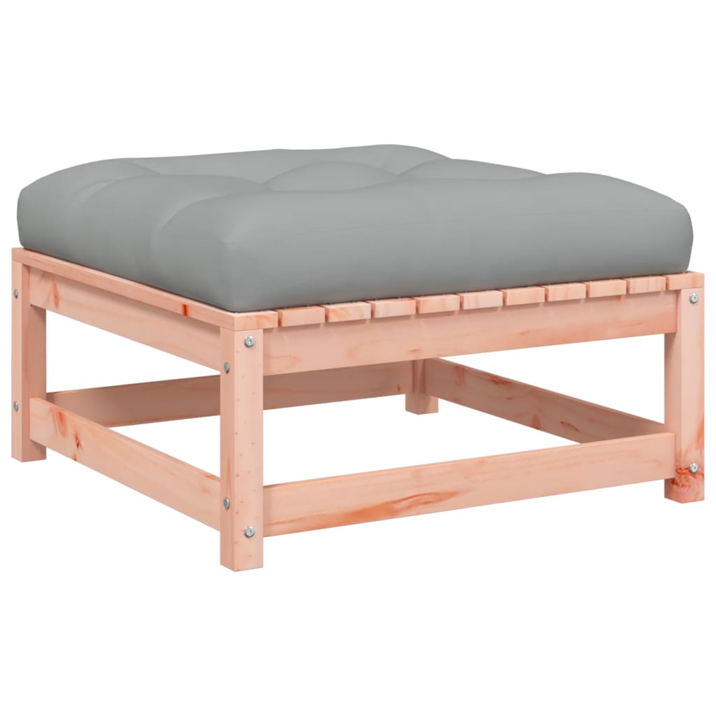 Καναπές Κήπου Σετ 4 Τεμ. Μασίφ Ψευδοτσούγκα Ελάτης Μαξιλάρια - Pakobazaar