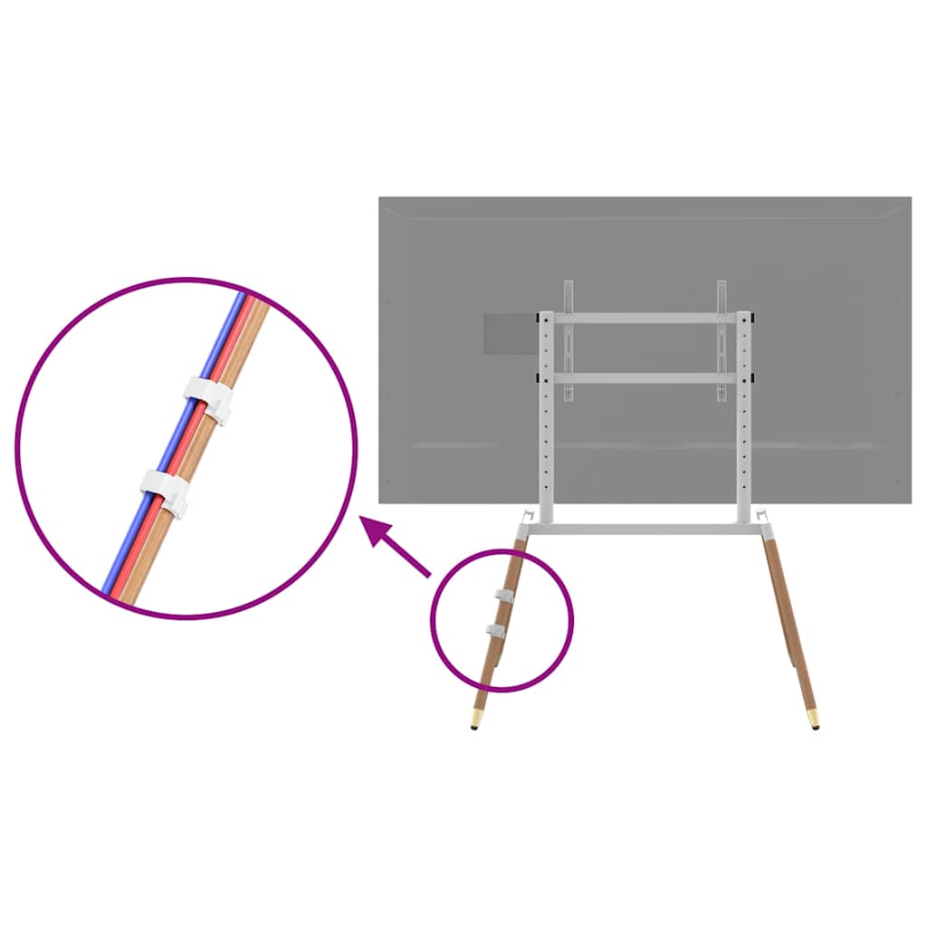 Βάση Τηλεόρασης Καβαλέτο για Οθόνη 37-86'' VESA 400x600χιλ 60 κ - Pakobazaar