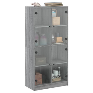 Ντουλάπα με Πόρτες 68x37x142 εκ. Επεξεργασμένο Ξύλο