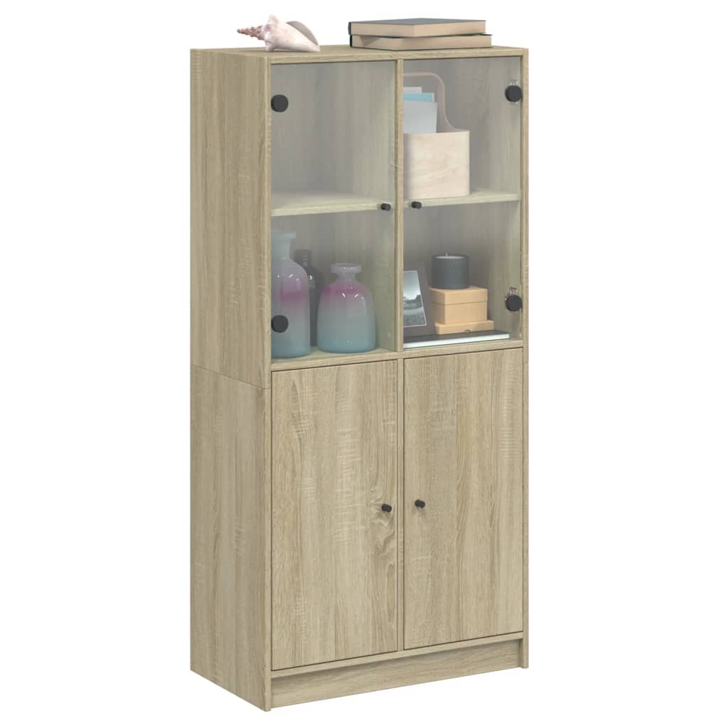 Ντουλάπα με Πόρτες 68x37x142 εκ. Επεξεργασμένο Ξύλο