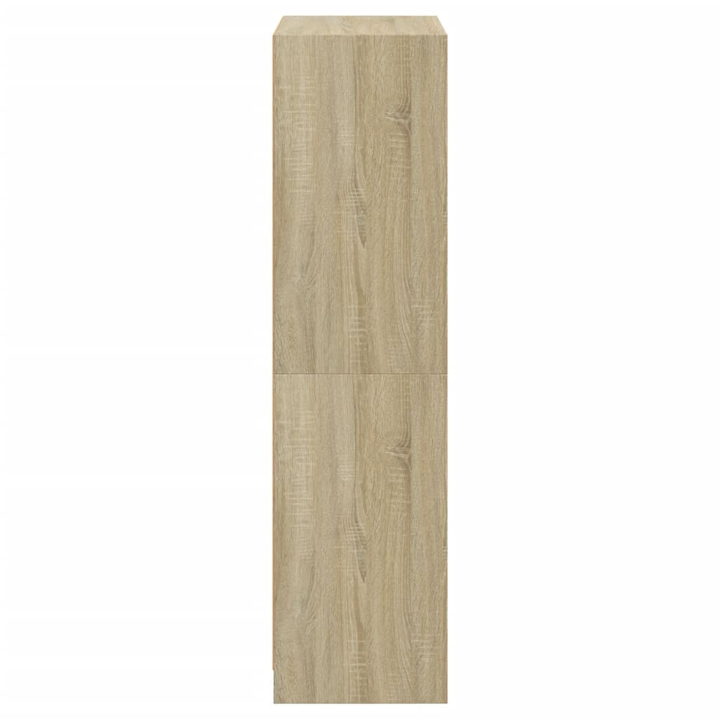 Ντουλάπα με Πόρτες 68x37x142 εκ. Επεξεργασμένο Ξύλο