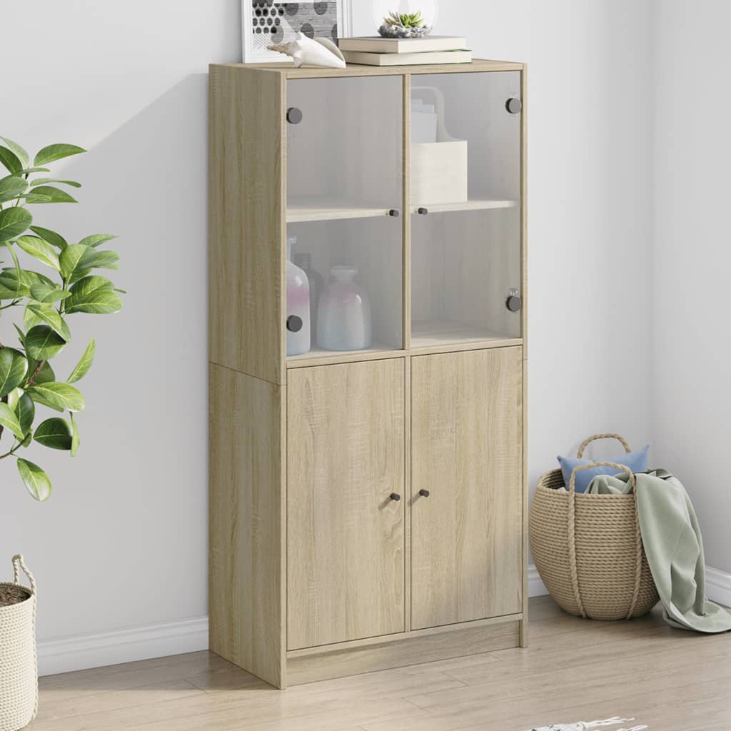Ντουλάπα με Πόρτες 68x37x142 εκ. Επεξεργασμένο Ξύλο