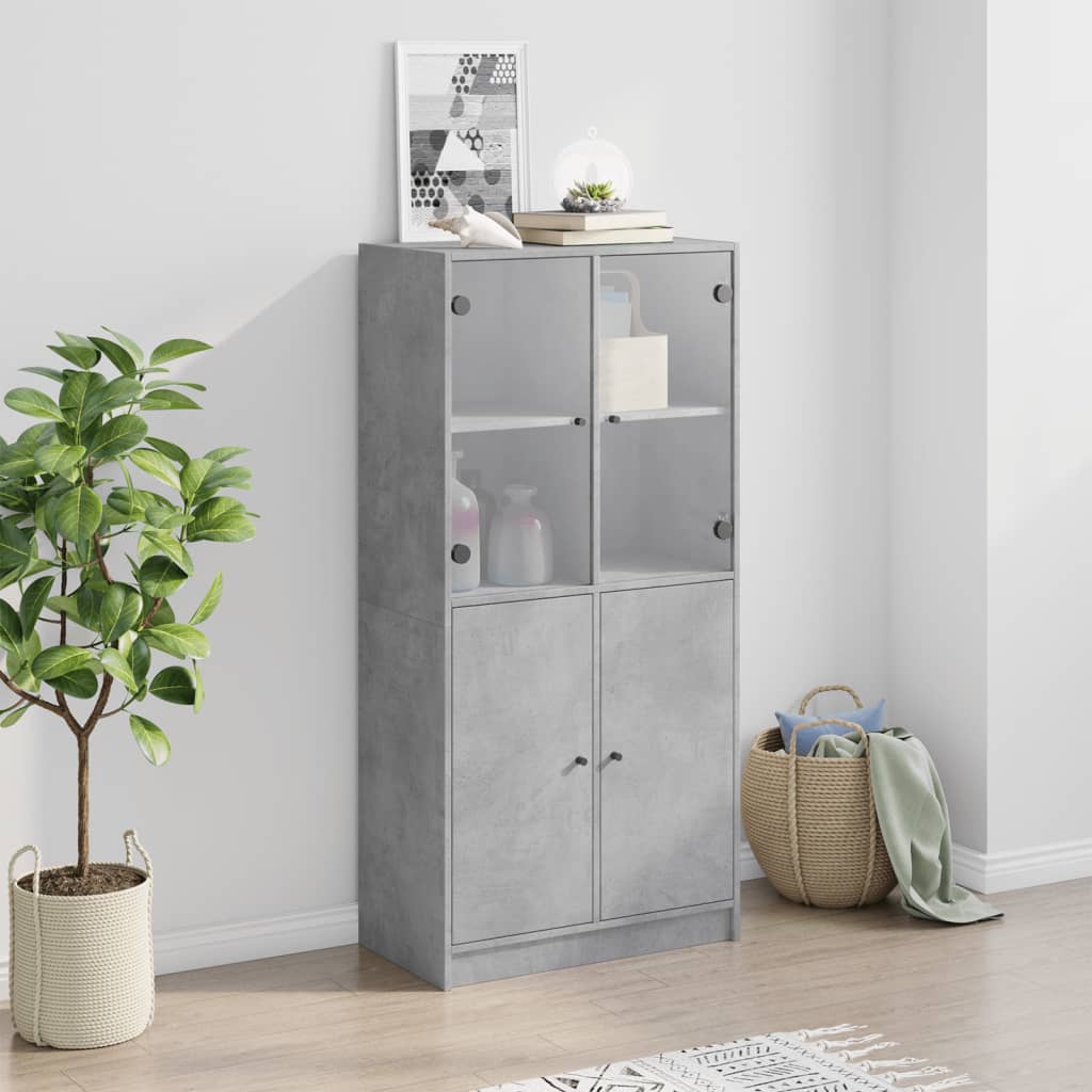 Ντουλάπα με Πόρτες 68x37x142 εκ. Επεξεργασμένο Ξύλο