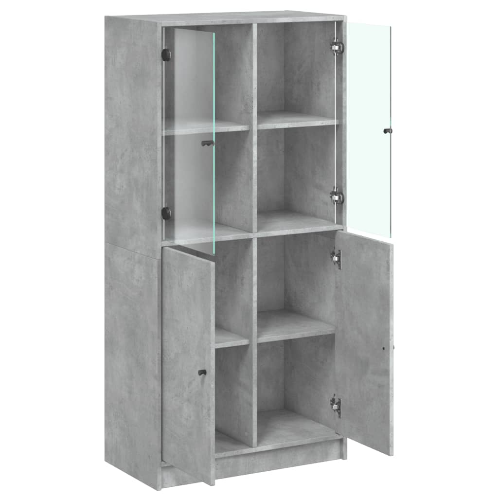 Ντουλάπα με Πόρτες 68x37x142 εκ. Επεξεργασμένο Ξύλο