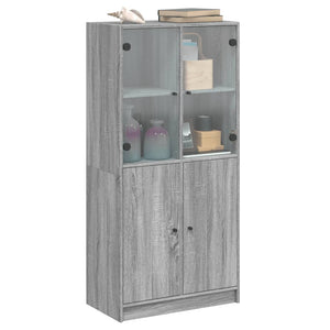 Ντουλάπα με Πόρτες 68x37x142 εκ. Επεξεργασμένο Ξύλο