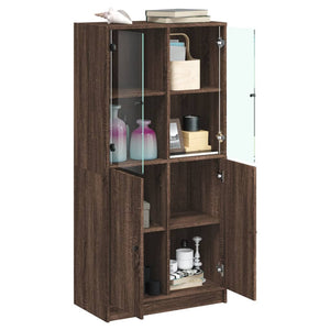 Ντουλάπα με Πόρτες 68x37x142 εκ. Επεξεργασμένο Ξύλο - Pakobazaar
