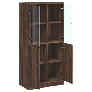 Ντουλάπα με Πόρτες 68x37x142 εκ. Επεξεργασμένο Ξύλο - Pakobazaar