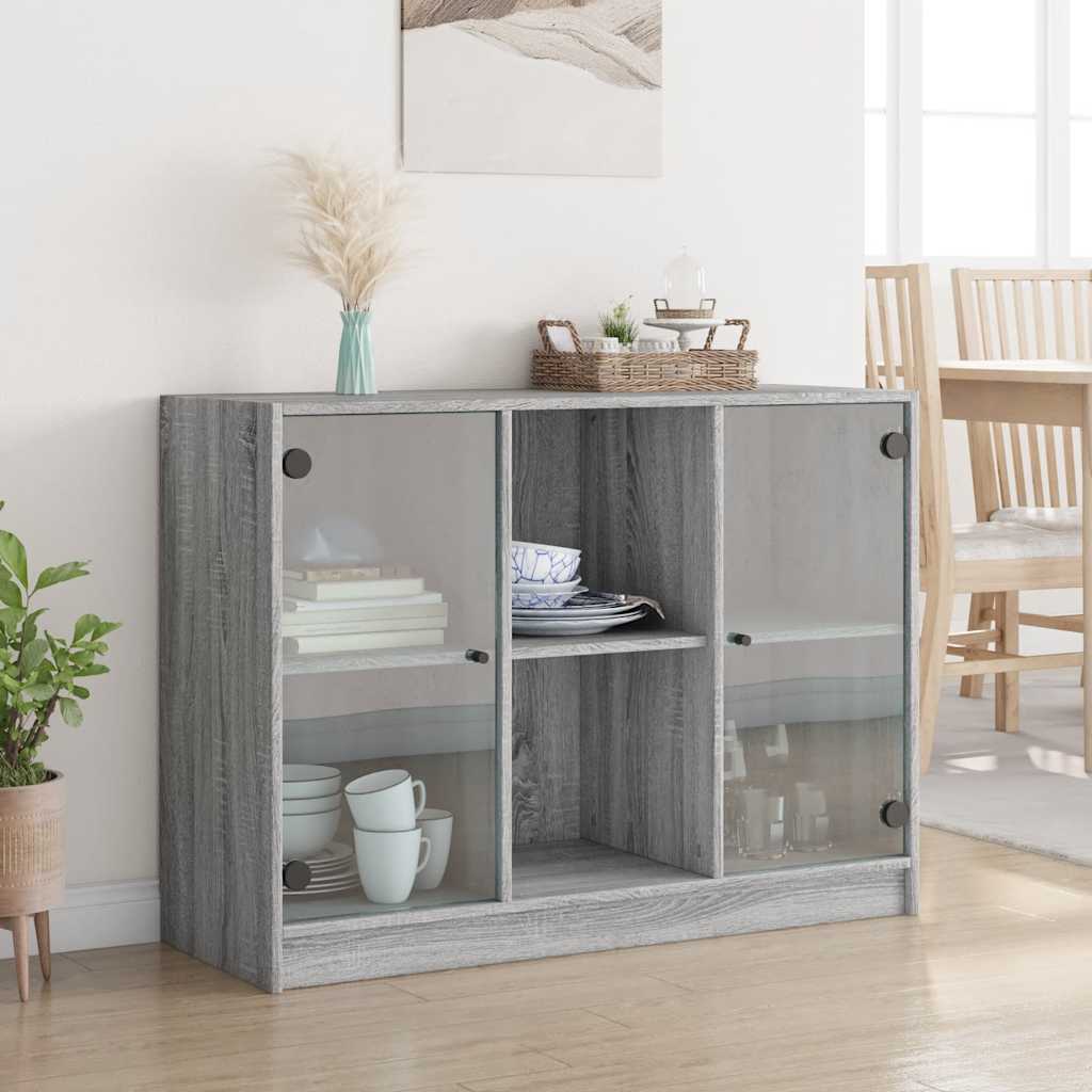 Μπουφές Γκρι Sonoma 102x37x75,5 εκ. από Επεξεργασμένο Ξύλο