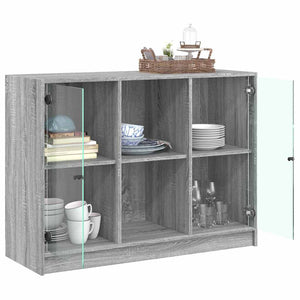 Μπουφές Γκρι Sonoma 102x37x75,5 εκ. από Επεξεργασμένο Ξύλο