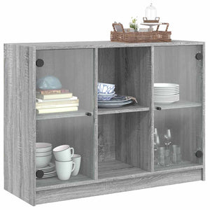 Μπουφές Γκρι Sonoma 102x37x75,5 εκ. από Επεξεργασμένο Ξύλο