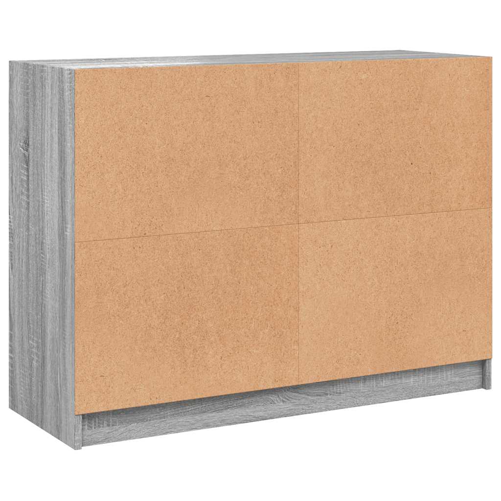 Μπουφές Γκρι Sonoma 102x37x75,5 εκ. από Επεξεργασμένο Ξύλο