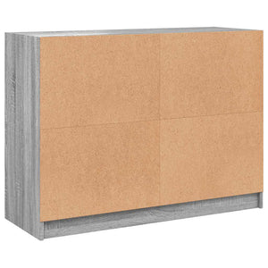 Μπουφές Γκρι Sonoma 102x37x75,5 εκ. από Επεξεργασμένο Ξύλο