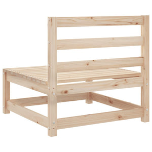 Καναπές Κήπου Σετ 6 Τεμαχίων από Μασίφ Ξύλο Πεύκου
