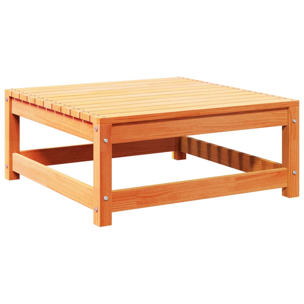 Σαλόνι Κήπου Σετ 9 Τεμαχίων Καφέ Κεριού από Μασίφ Ξύλο Πεύκου - Pakobazaar