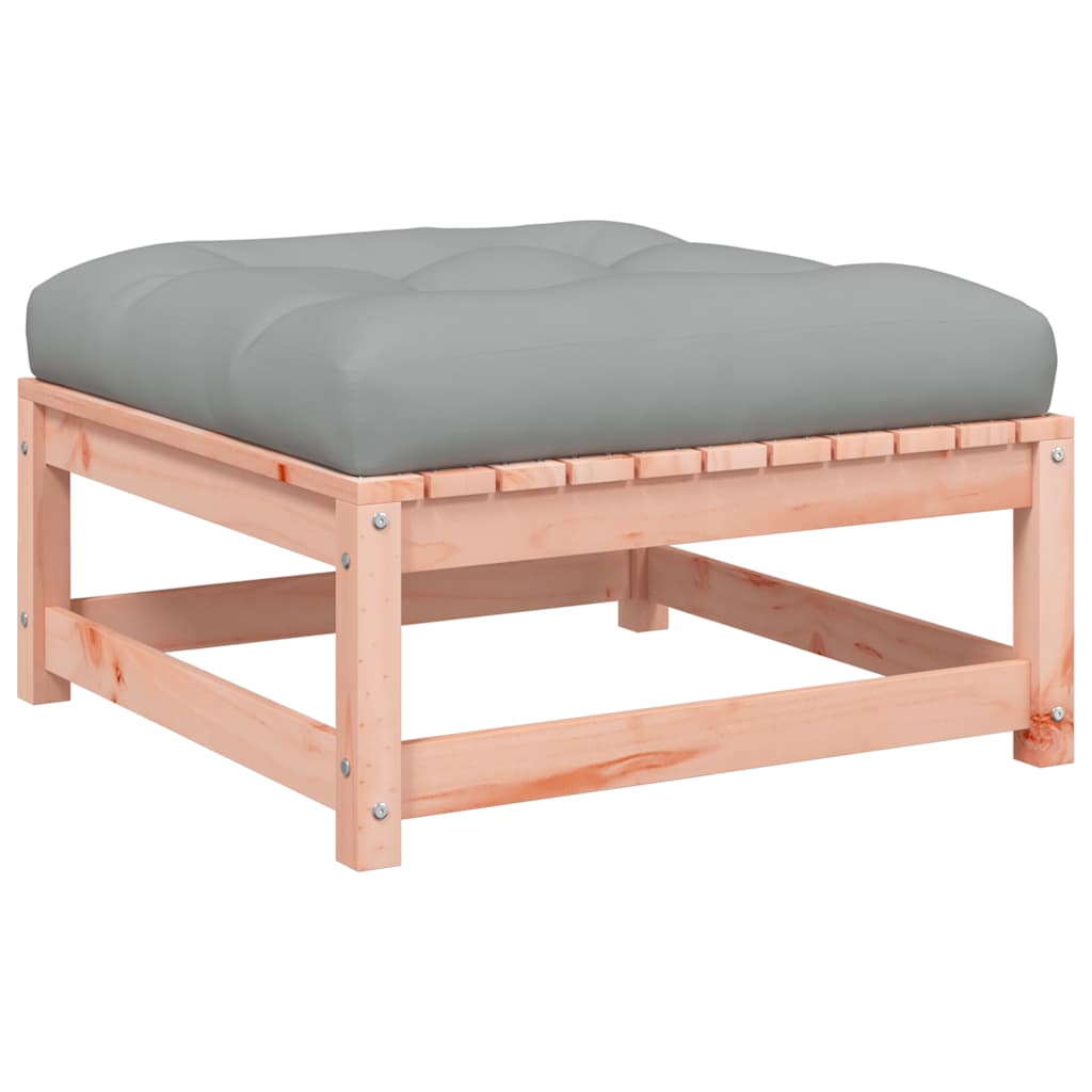 Καναπές Κήπου Σετ 10 Τεμ. Μασίφ Ψευδοτσούγκα Ελάτης Μαξιλάρια - Pakobazaar