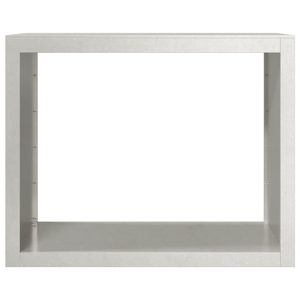 Ραφιέρα Καυσόξυλων 100x40x80 εκ. από Ανοξείδωτο ατσάλι